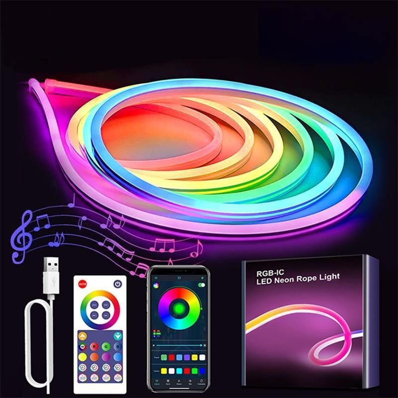 Kit de ruban néon led rgb