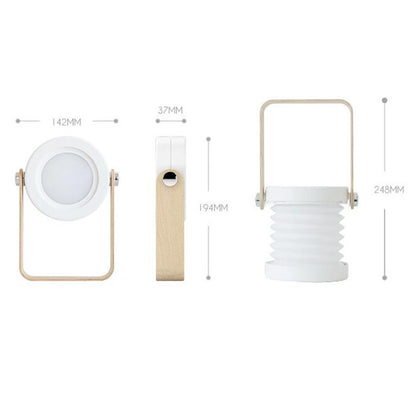 Lampe LED Accordéon - Transportable et pliable