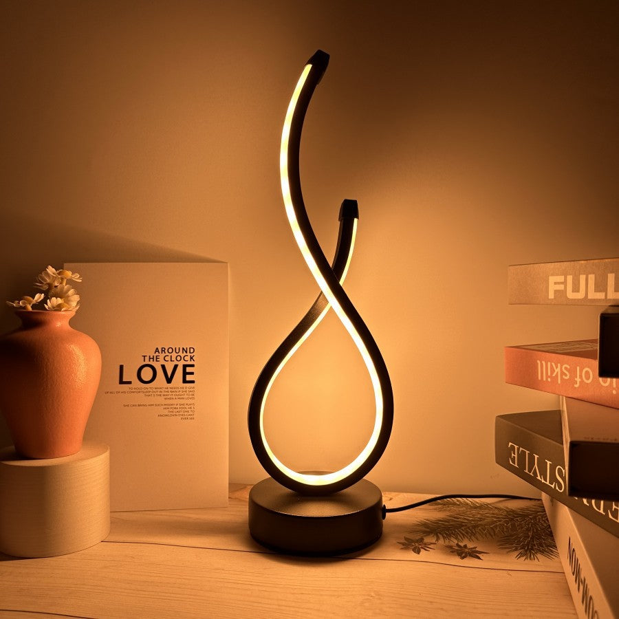 Lampe led flamme usb 3 modes blanche expo