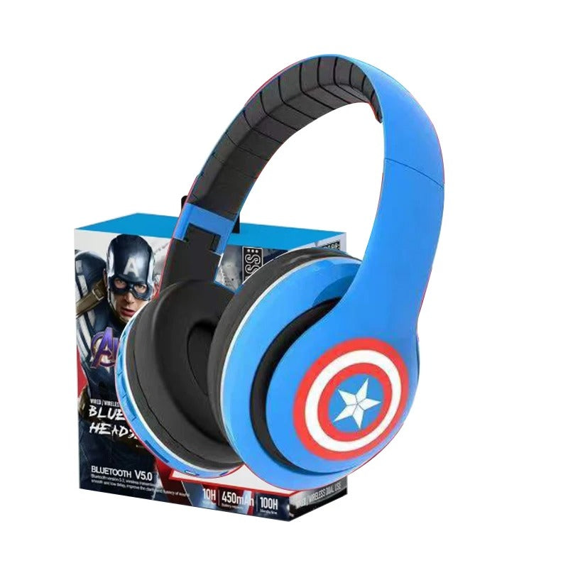 casque audio bluetooth micro avengers captain América Bouclier