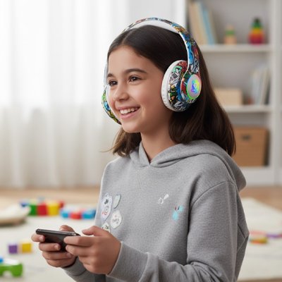 Casque audio enfant fille