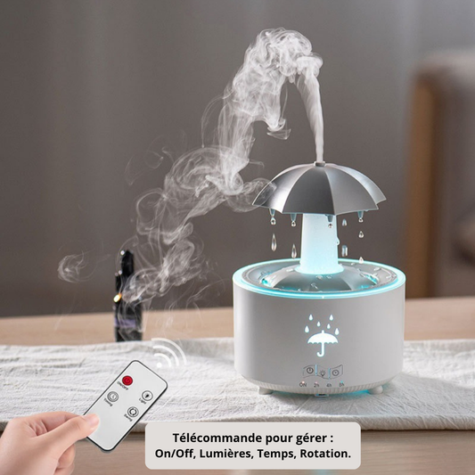 humidificateur diffuseur aromathérapie parapluie commande