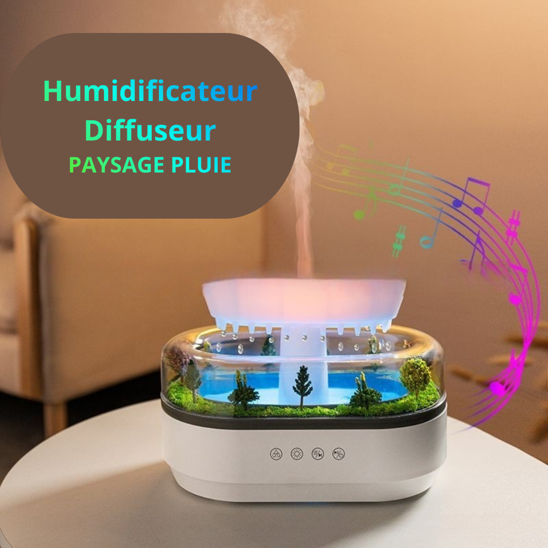 humidificateur diffuseur aromatherapie paysage