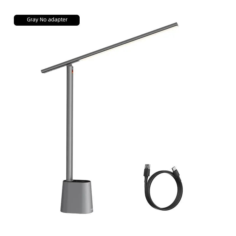 Lampe de bureau led inclinaison 180° grise