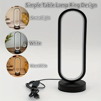 Lampe de bureau led usb verticale 3 chaleurs