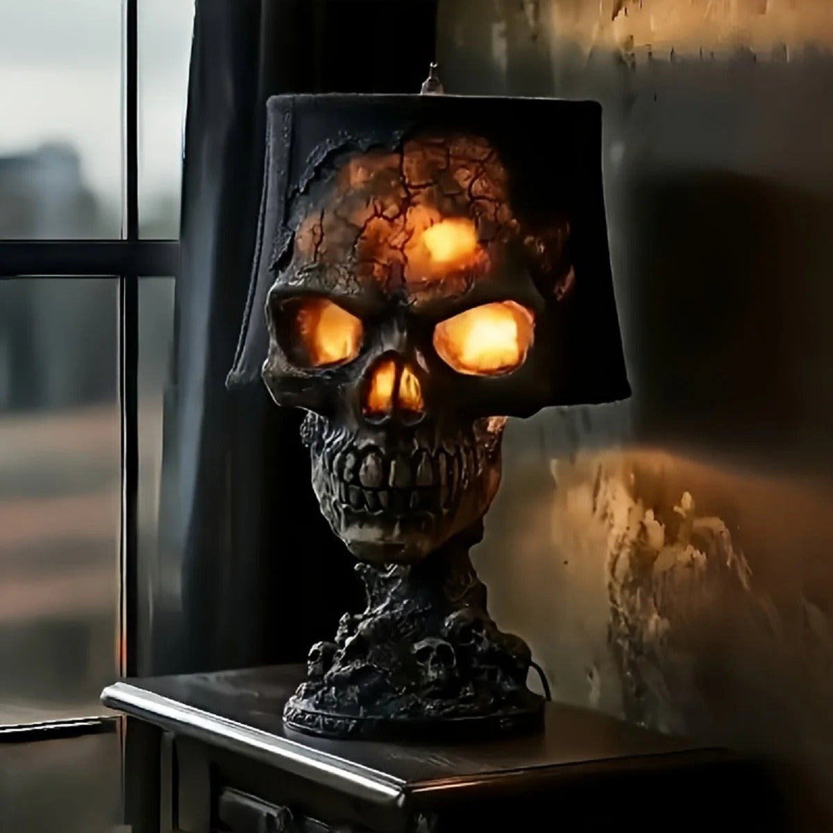 lampe led bureau crane setup halloween