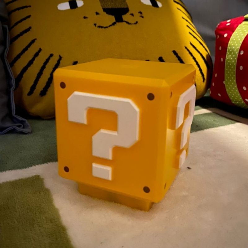 lampe led cube mario déco