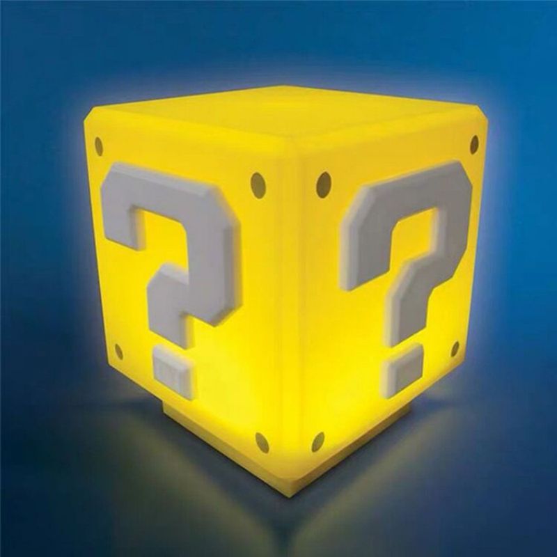 lampe led cube mario interrogation
