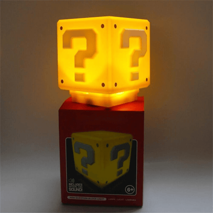 lampe led cube mario 
