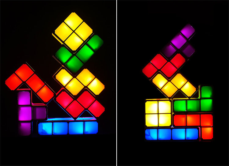 lampe led tétris original