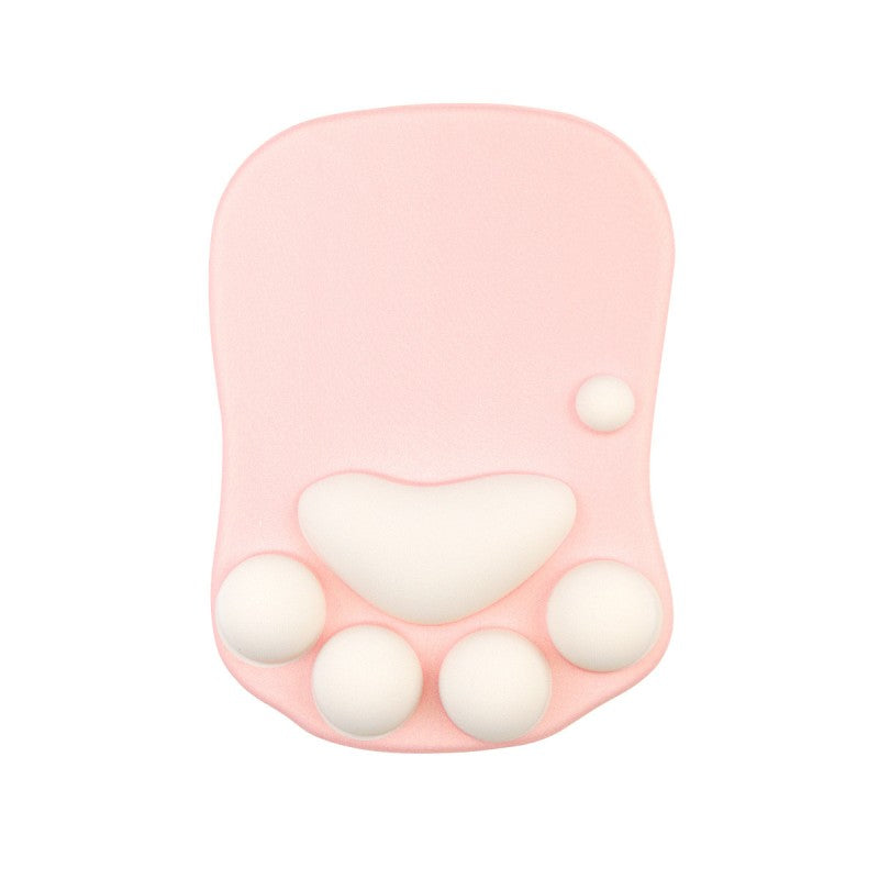 repose poignet silicone patte de chat rose