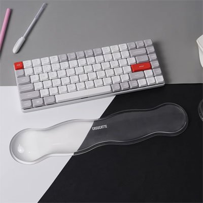 Repose poignets clavier transparent       