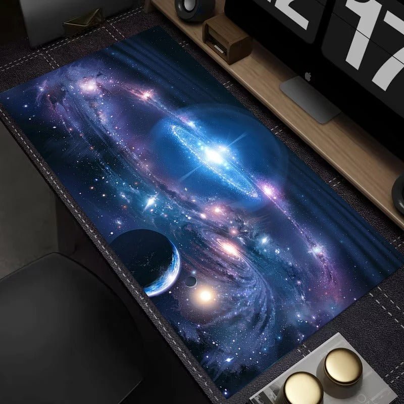 sous main bureau xxl terre galaxie
