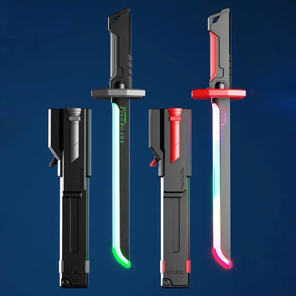 tento led samourai rgb foureau rouge gris